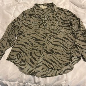 Cloth and Stone for Anthropologie Print Blouse